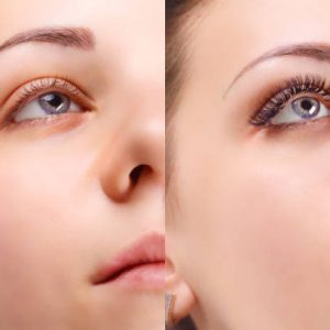 Retouche  extension de cils -pose classic